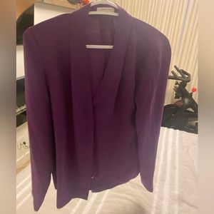 ARITZIA BABTON purple blouse